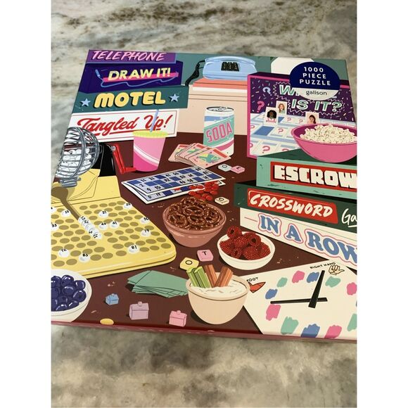 Game Night 1000 Piece Jigsaw Puzzle #puzzle - Picture 2 of 4